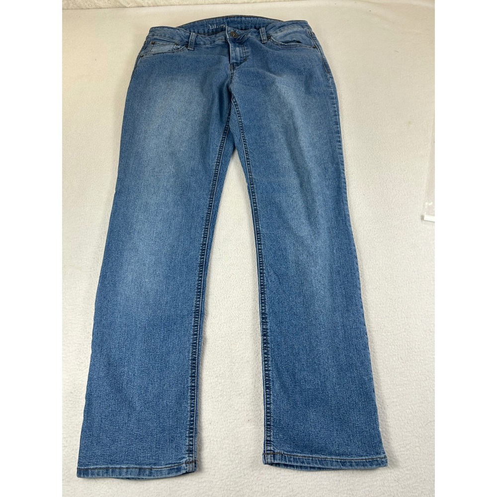 Natural Reflections Jeans Women 10A Blue Straight Leg Casual Classic Denim